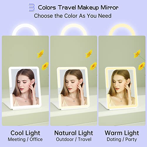 1800mAh Travel Makeup Mirror