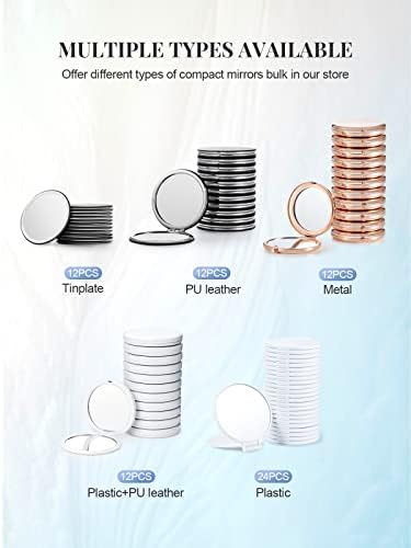 Getinbulk Compact Mirror Bulk Round Makeup Glass Mirror