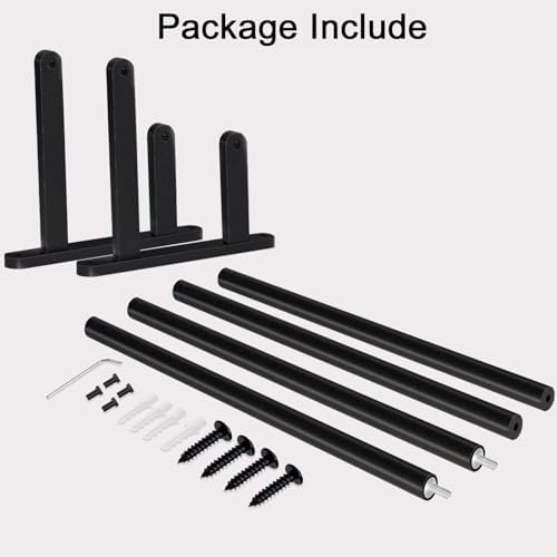 uxe Double Towel Bar Space-Saving Bathroom Organizer for Clean Vibes