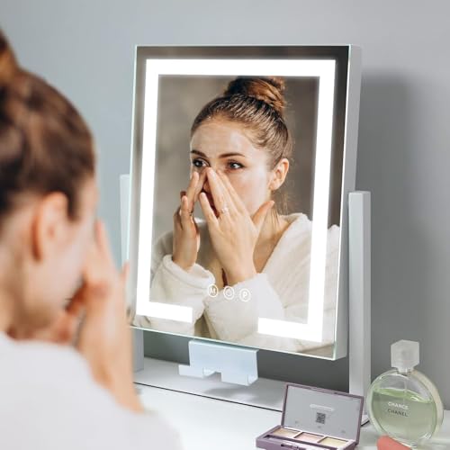 Kottova Hollywood Vanity Mirror with 360 Rotation and 10X Magnification