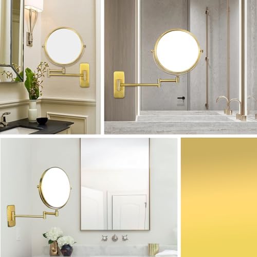Luxury Double Sided Magnifying Mirror for Makeup