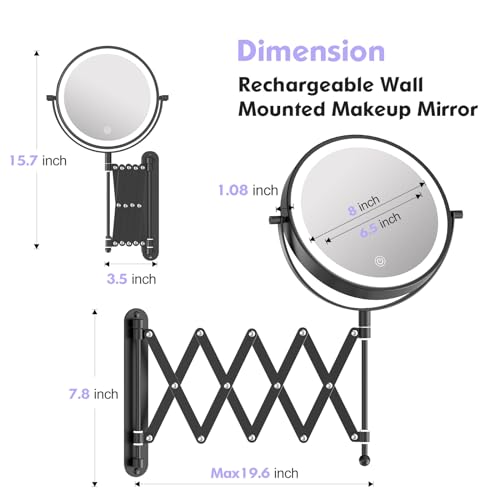 FASCINATE Bleach Out Makeup Mirror