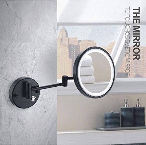 Wall-Mounted Shaving Mirror with Magnifying