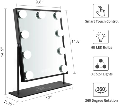 Fenchilion Hollywood Makeup Mirror
