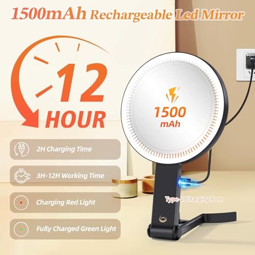 VPU Travel Makeup Mirror