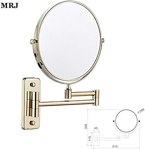 DEIHGE Wall-Mounted Two-Sided Makeup Mirror
