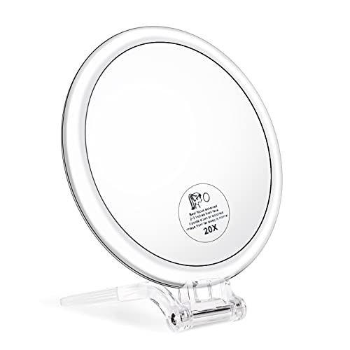 High-Magnification Double-Sided Makeup Mirror