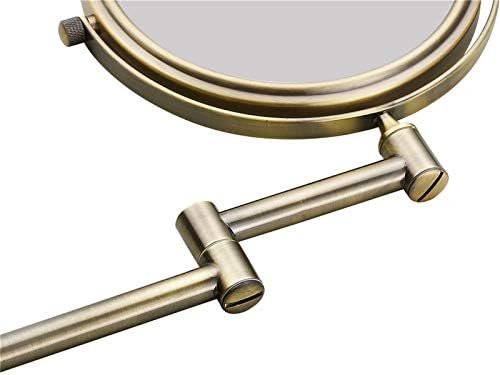 8-Inch Wall-Mounted Makeup Mirror with 10X Magnification