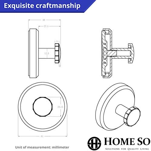 Sturdy Suction Cup Holder Set of 2 for Shower Bathroom