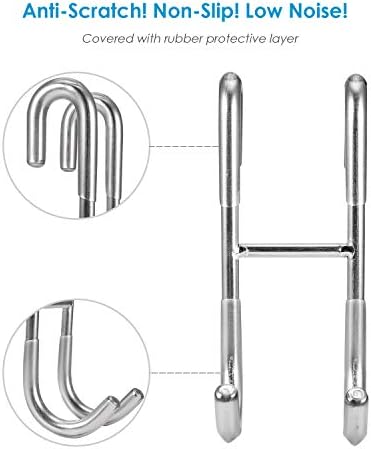 Frameless Shower Door Hook Silver
