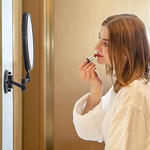 Wall Mounted Double Sided Magnifying Mirror for MakeUp and Shaving