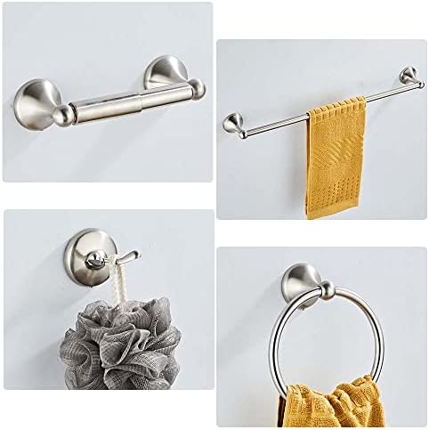 SUNTAI 4-Piece Adjustable Adjustable Bathroom Accessory Set