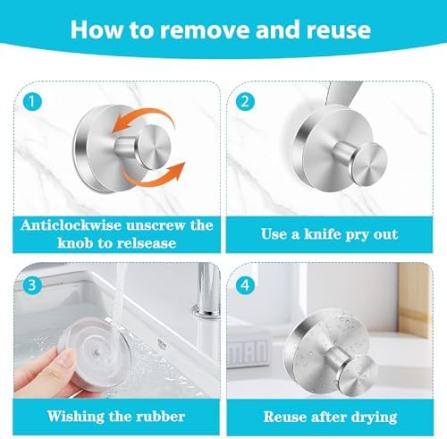 Fliverly Suction Cup Hooks for Showers More