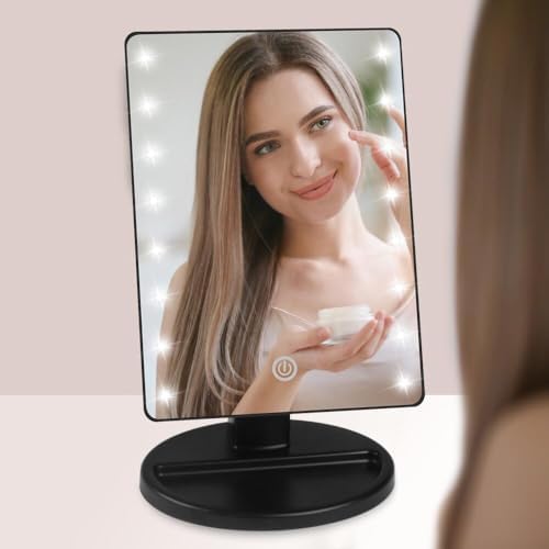 Bright Durable Makeup Mirror with Adjustment