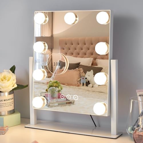 Elegant Lighted Vanity Mirror