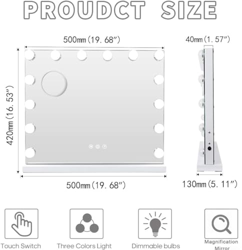 Fenair Vanity Mirror with Lights