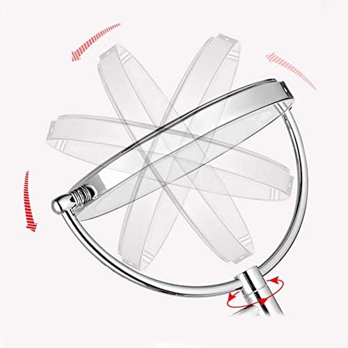 Professional Dual-Sided Wall Mount Makeup Mirror with Instant Beauty