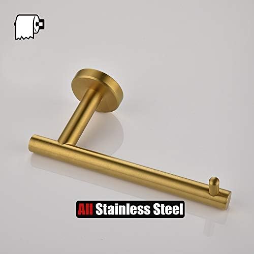 Premium Toilet Paper Holder for 5-Inch Rolls