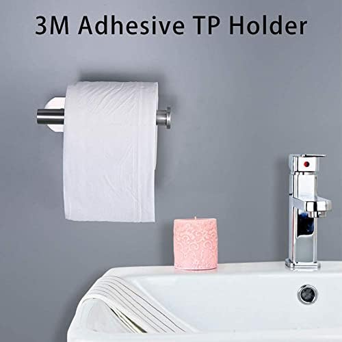 3M Stainless Steel Toilet Paper Holder No Drilling