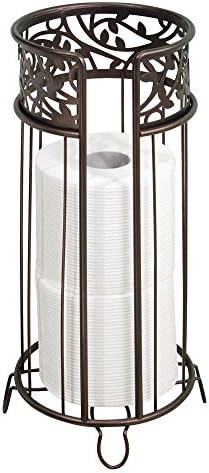 iDesign Vine Compact Durable Toilet Paper Organizer