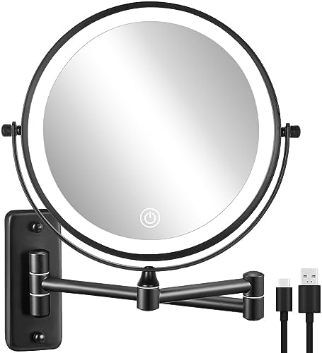Decluttr Rechargeable Wall-Mounted Makeup Mirror