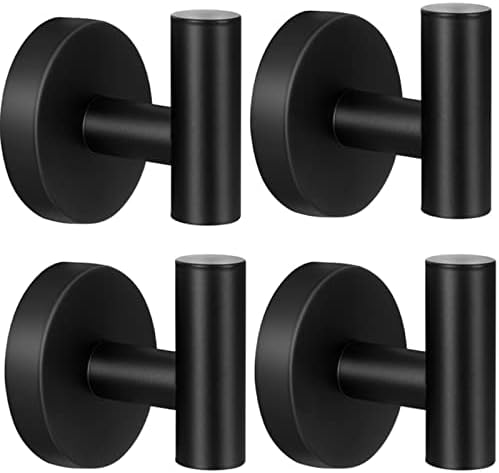 Heavy Duty Bathroom Towel Hook 4-Piece Set