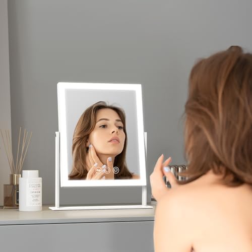 VANITII GLOBAL Smart LED Vanity Mirror for DesktopDorm