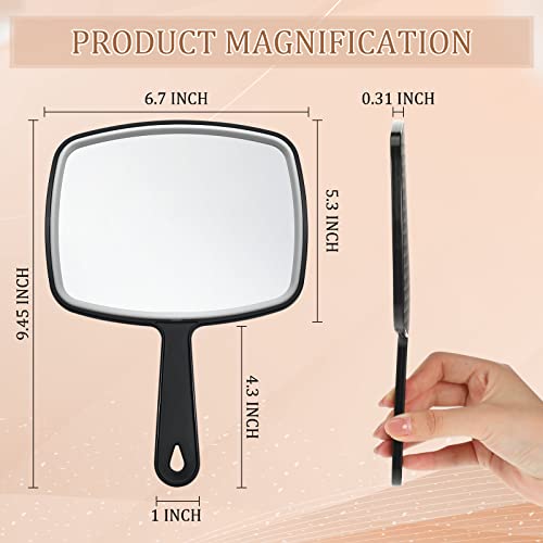 12-Piece Handheld Cosmetic Mirror