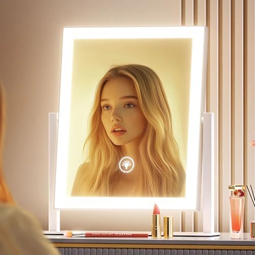 Versatile Lighted Makeup Mirror for Professionals
