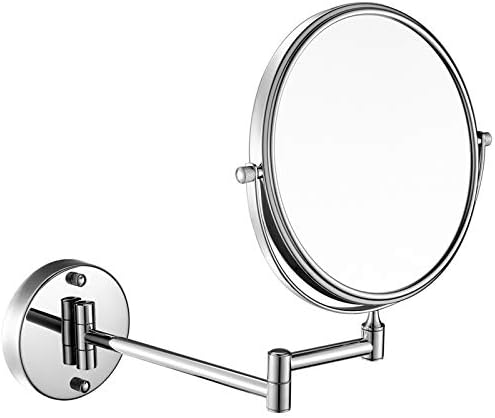 ZADIKO Wall Mounted Makeup Mirror with 1X 5X Magnification