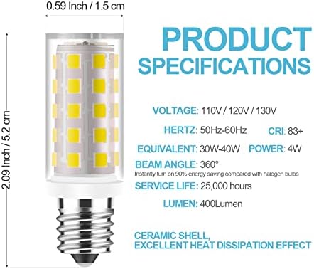 High-Brightness LED Makeup Mirror Bulb