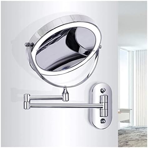 ZADIKO Wall-Mounted Makeup Mirror LED