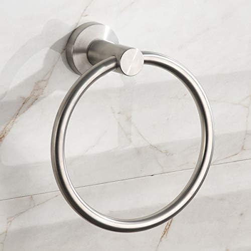 BGL Stainless Steel Towel Ring Brushed Nickel