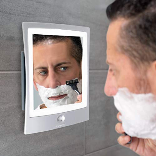 Zadro ZWTAR20S Rechargeable LED Fogless Shower Shaving Mirror