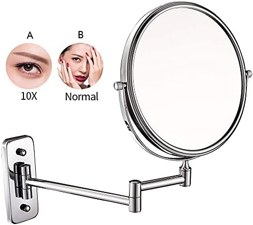 Elegant Makeup Mirror with Extendable Function for Bathroom Use