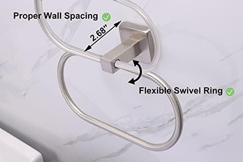 TocTen Oval Towel Ring