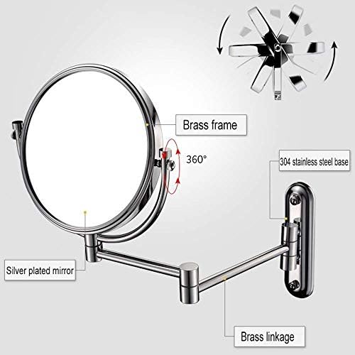 AMHIL 10x Magnification Makeup Mirror Vanity