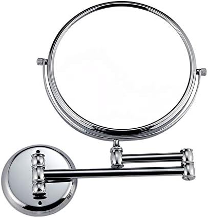 ZADIKOWall-Mounted Double-Sided Makeup Mirror with 7X Magnification