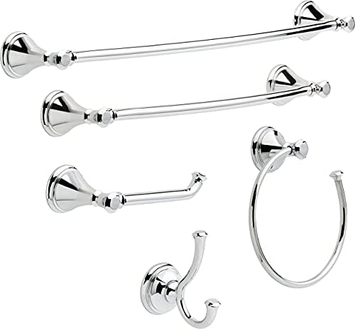 Durable Chrome Toilet Paper Holder for Washrooms