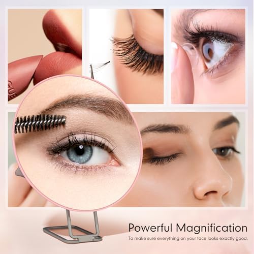 10x Magnifying Makeup Mirror wSuction Cups