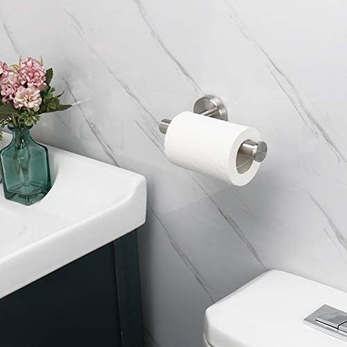 NearMoon Stainless Steel Toilets Roll Holder Brushed Nickel