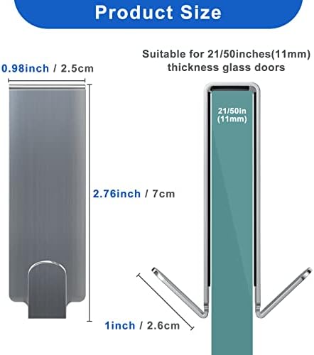 FUMAX Double-Sided Shower Door