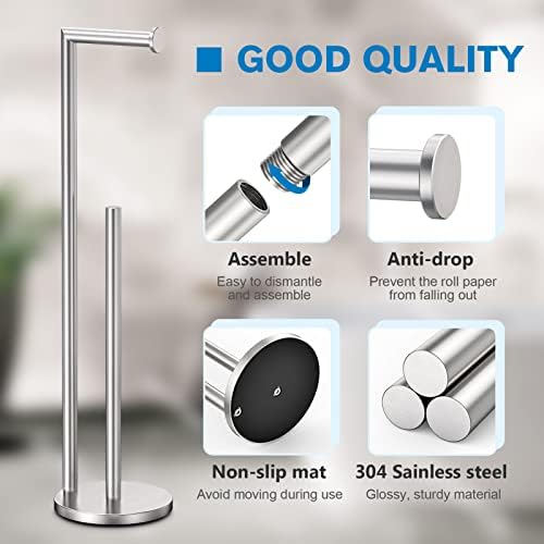 Bathth Toiletpaper Holder Stand