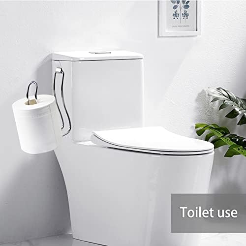 Space-Saving Toilet Paper Holder Chrome