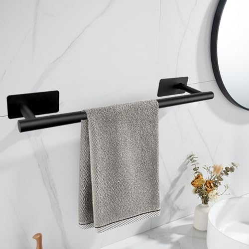 Self-Adhesive Heavy-Duty Bath Towel Bar