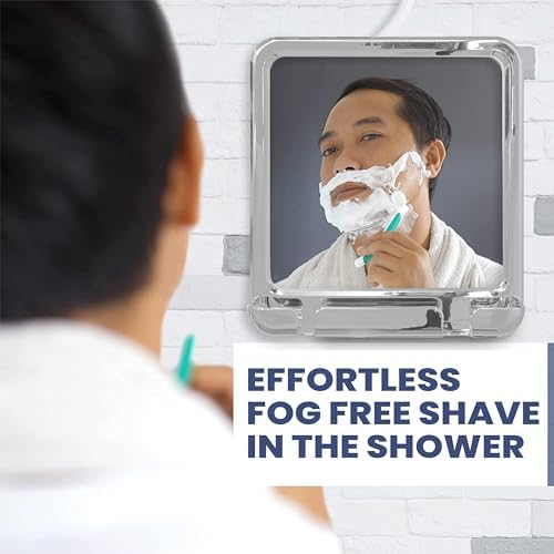 MirrorVana Low-Fog Shower Mirror