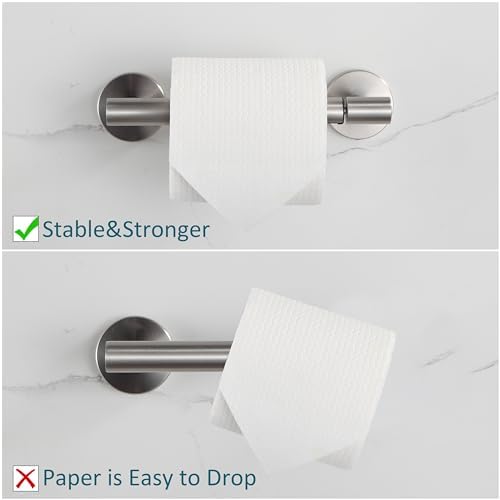 BVL Toilet Paper Holder Brushed Nickel