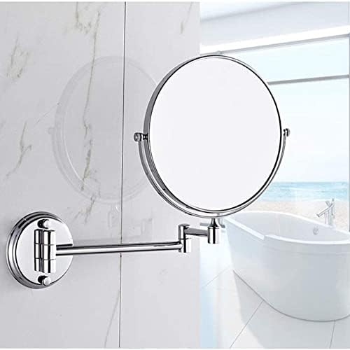 3X Magnifying Wall-Mounted Makeup Mirror Adjustable Swivel