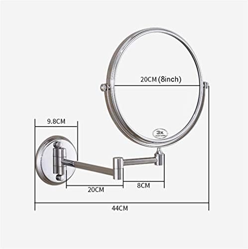 3X Magnifying Shaving Makeup Mirror with 8-inch Diameter