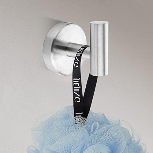 Ravinte 2-Pack Towel Hooks Brushed Nickel Bathroom Towel Hooks